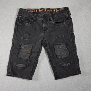 Rock Revival Jeans Shorts 33 Revival Distressed